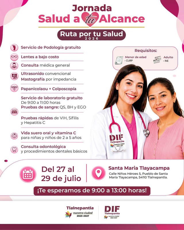 Salud a tu Alcance - DIF Tlalnepantla 