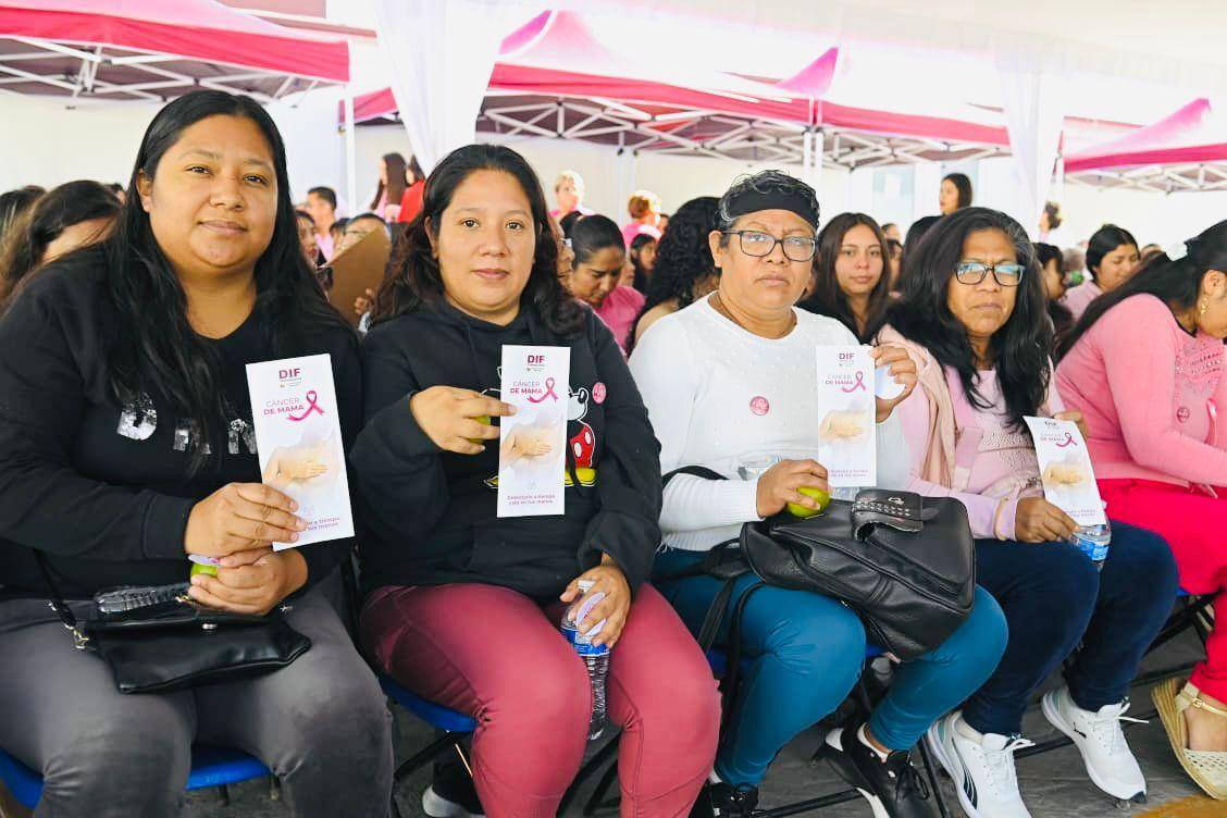 Macro Jornada Semana Rosa para Promover la Prevención y Detección Temprana del Cancer de Mama en Tlalnepantla